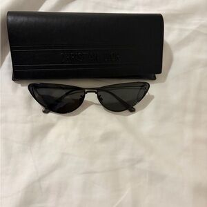 Dior Black Cat-Eye Sunglasses